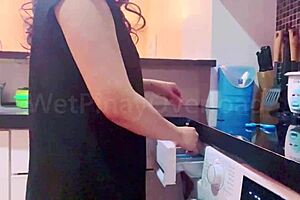 pov me washing wet uniform after steamy porn shoot lol