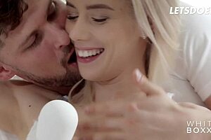 Hungarian Nesty Rides Lover's Huge Cock Passionately