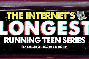 Tall teen craves sucking monster cock desperately