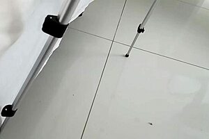 big cock ravages busty big ass latina brunette thong on barefoot