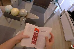 Stepmom Gets Ass Creampie From Young Lover On Couch