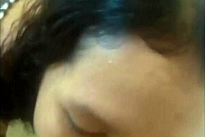 deisyyeraldine sucks cock hard, takes facial cum and swallows all 💦😈👅
