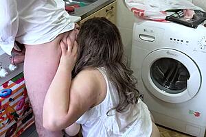 whoa amateur bbw milf bends over for massive cock assfucking doggystyle creampie homemade taboo!