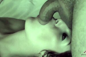 Lauren phillips sucks cock expertly in hotel room