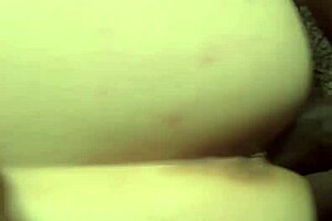 amateur big ass milf takes bbc interracial anal doggystyle bent over