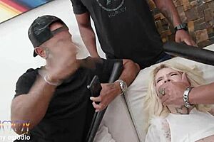 Nympho kyra sex gapes ass with baseball bat then takes 5 monster cocks dap squirting prolapse 😈🍫🥛