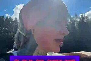 Tattooed crossdresser vibes push finish line goals inked tease