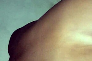 sexy ebony babe rides big black cock till creampie floods wet pussy