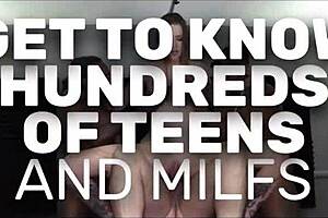 Busty Brunette Leaks Creampie from Tight Pussy After Gangbang Orgy