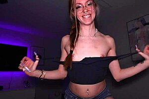 redhead girlfriend curiously explores anal intrigue