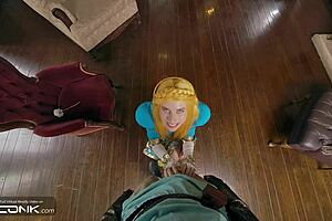 fuck princess zelda cowgirl doggystyle cum inside wet pussy parody