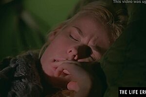 omg stunning blonde teen fingers tight wet pussy to sweaty explosive climax!