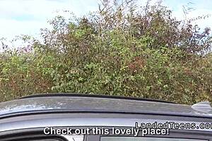 pierced teen hitchhiker fucks pov outdoors casually