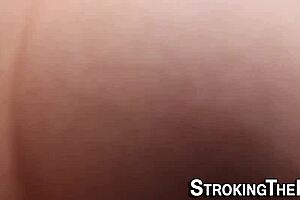 curvy 18+ babe gets creamed hard by older stud