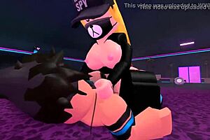 Watch Her Ride Big Tits Cowgirl Style Hard!