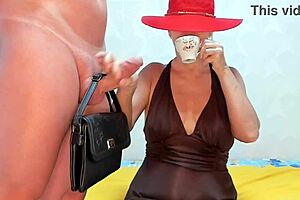 Femdom cfnm milf handjobs huge cock cumshot