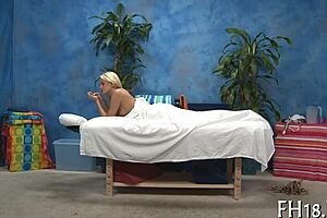 oh yeah this sex massage turns into full steamy pounding