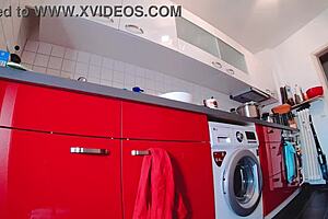 curvy girl in tight short jeans and hot pants teases her fat ass steamily