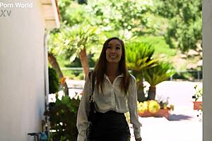 Christy Love Begs BBC Colleague For Office DP Threesome Rampage