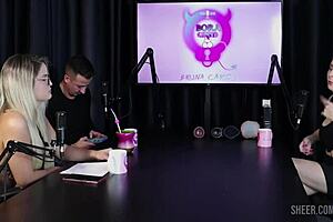 mary red queen's sheer lingerie casting compilation exposes bruna carlos wild side