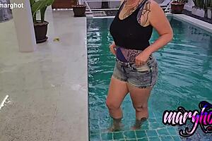 thai milf invites me villa for squirting monster cock fuck