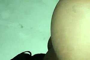 sexy ebony babe rides big black cock till creampie floods wet pussy