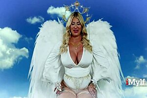 lolly dames rides giovanni's juicy cock loving her massive boobies bounce