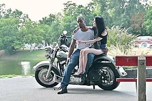 Tattooed Anna de Ville craves massive BBC in intense DP threesome threesome