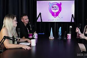 mary red queen's sheer lingerie casting compilation exposes bruna carlos wild side