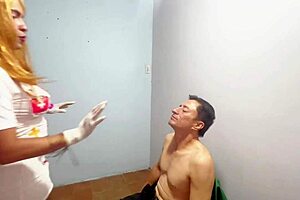 Big Tits Doctor Gets Wildly Fucked by Patient's Husband in Hospital Frenzy