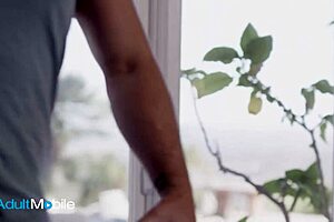 Kay Lovely's Naughty Bedroom Video with Pierced Nipples and Big Tits