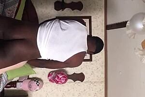 granny, you crave this young black cock deep inside?