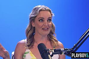 Aussie blonde milf charlie forde masturbates wildly in casting interview