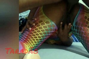 greedy ebony's tight ass craves deep licking and fucking