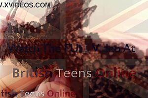 Two British Teens 18+ Lick and Orgasm in Homemade Lesbian Play