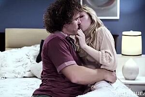 Ivy Wolfe cornered and relentlessly fucked by throbbing cock in intense encounter