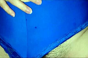 Check my girl's natural bush on that juicy tight pussy up close