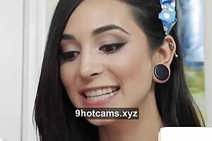 check out this hot young lady's steamy sex action