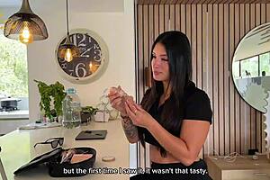 i can't believe my spanish friend salome gil fucks me so deep with his huge monster cock part 1