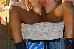 busty rainbow milf rides bbc in epic compilation