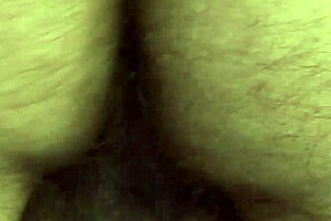 picture a one-legged mature with hairy pussy riding cock on the sofa