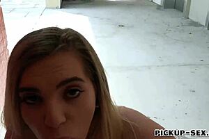 crystal young 18+ pounded outdoors by monster cock