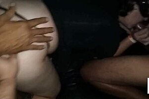 headed to booth with naughty friend and single buddy at the club party