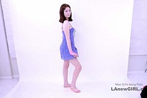 oh god, this straight brunette teen craves lesbian stylist's seductive touch