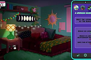 paradise island play turns wild he bends me over fucks pussy right in public view