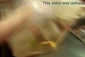 Brunette milf hammers thick cock hard