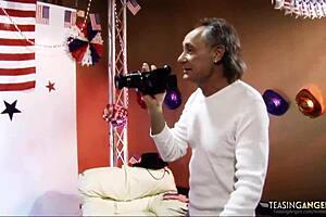 blissful joy sharing cocks with hot chick