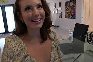 mandy waters chats nfts then teddy tarantinos monster cock fucks her sloppy wet 😘💦 big tits bounce hard