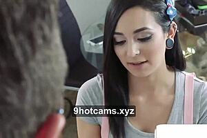 check out this hot young lady's steamy sex action