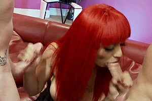 mai bailey's ass and cunt stretched wide in intense dp threesome pounding